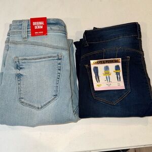 Wax Jean And Hailey Jean Size 7/28 Juniors New With Tags Denim Lot Of 2